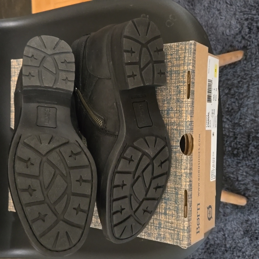 NEW Born Black Chaval Boots - Size 8 - Picture 7 of 8